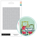 CONCORD & 9 th : Die | Chandelier Card Front
