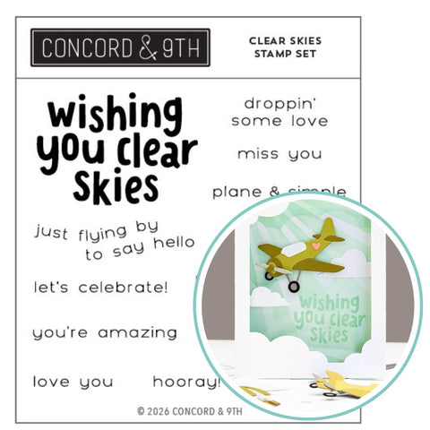 CONCORD & 9 th : Stamp | Clear Skies