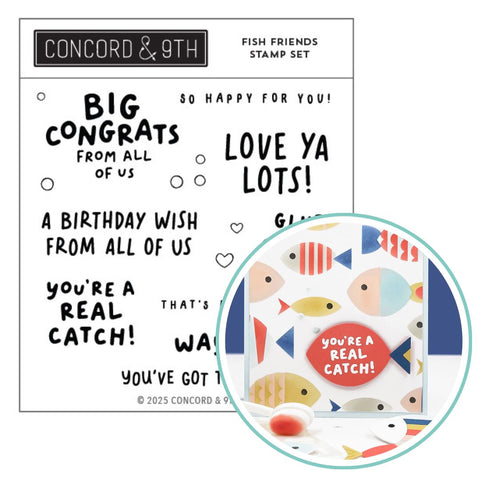 CONCORD & 9 th : Fish Friends | Stamp