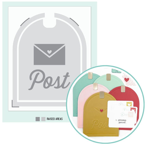 CONCORD & 9 th :  Happy Mail | Embossing Folder