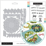 CONCORD & 9 th : Joyful Wreath | Stamp & Die Bundle