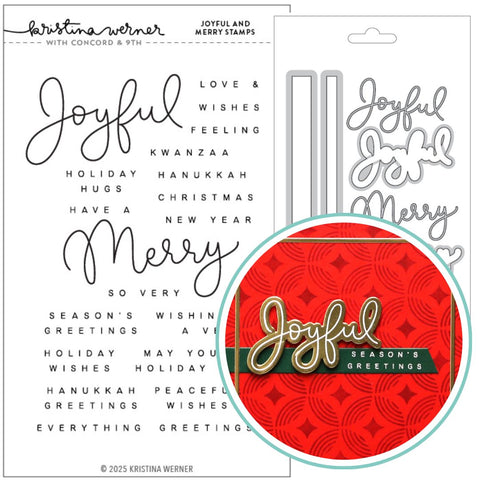 Kristina Werner | C9 : Joyful & Merry | Stamp & Die Bundle