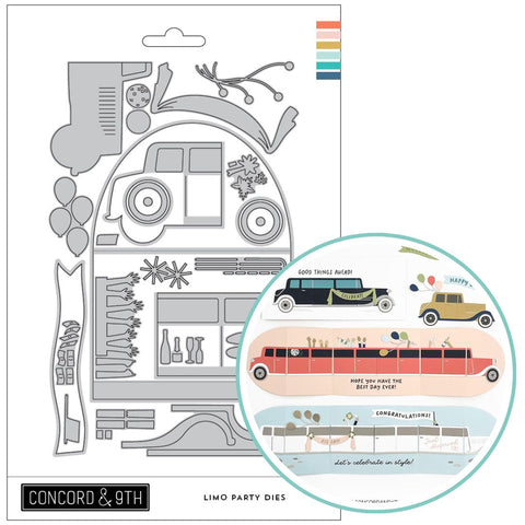 CONCORD & 9 th : Limo Party | Stamp & Die Bundle