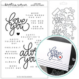 Kristina Werner | C9 : Love & Adore You | Stamp & Die Bundle
