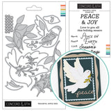 CONCORD & 9 th : Bundle Stamp & Die | Peaceful Dove