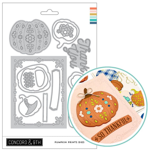 CONCORD & 9 th : Die | Pumpkin Prints