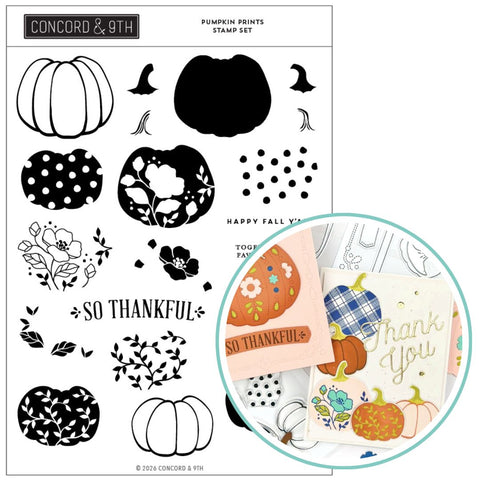 CONCORD & 9 th : Stamp | Pumpkin Prints
