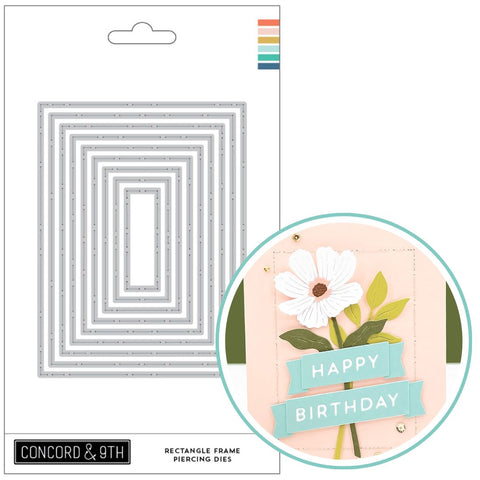 CONCORD & 9 th : Rectangle Frame Piercing | Die