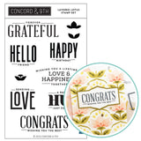 CONCORD & 9 th : Stamp | Layered Lotus
