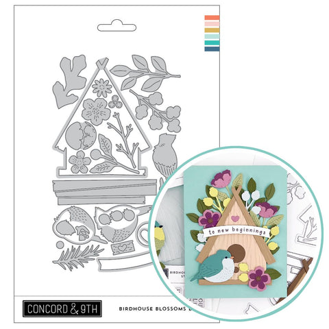 CONCORD & 9 th : Birdhouse Blossoms | Die