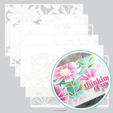 CONCORD & 9 th : Cheerful Flowers | Stencil Pack