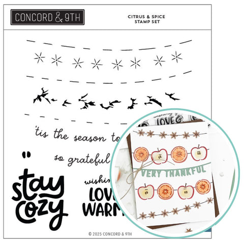 CONCORD & 9 th : Citrus & Spice | Stamp