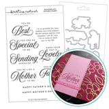 Kristina Werner | C9 :  Mothers and Fathers | Stamp & Die Bundle