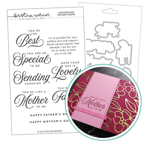 Kristina Werner | C9 :  Mothers and Fathers | Stamp & Die Bundle