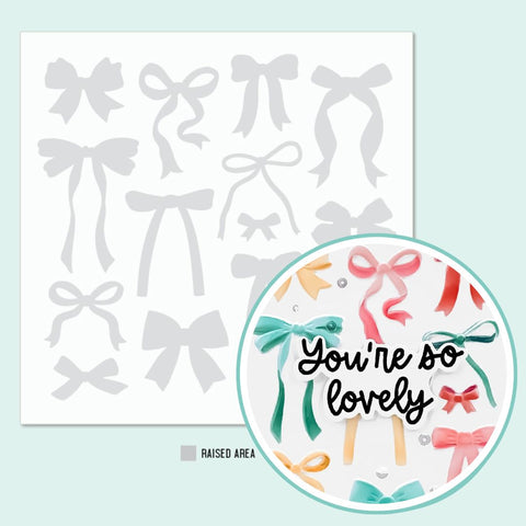 CONCORD & 9 th :  Perfectly Tied | Embossing Folder