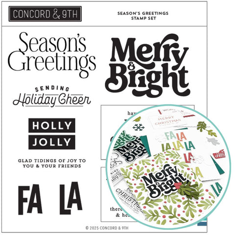 CONCORD & 9 th : Season's Greetings | Stamp