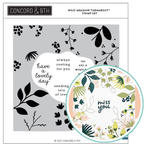 CONCORD & 9 th :  Wild Meadow Turnabout | Stamp