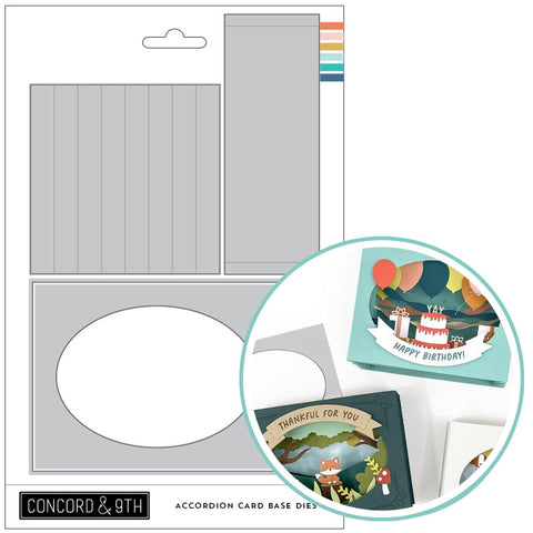 CONCORD & 9 th : Accordion Card Base | Die