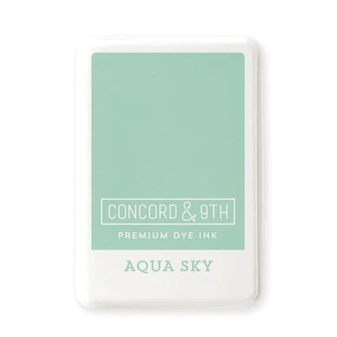 CONCORD & 9 TH: Premium Dye Ink Pad | Aqua Sky