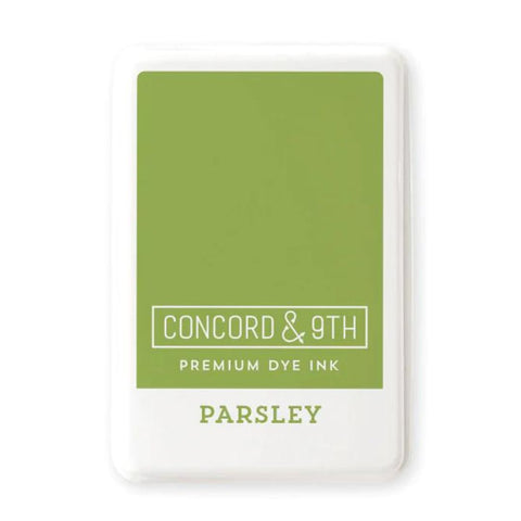 CONCORD & 9 TH: Premium Dye Ink Pad | Parsley