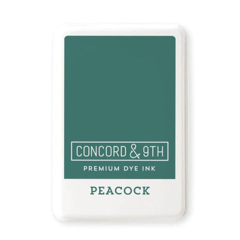 CONCORD & 9 TH: Premium Dye Ink Pad | Peacock