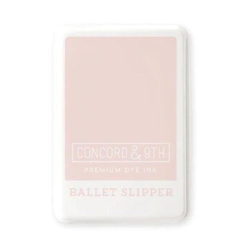 CONCORD & 9 TH: Premium Dye Ink Pad | Ballet Slipper