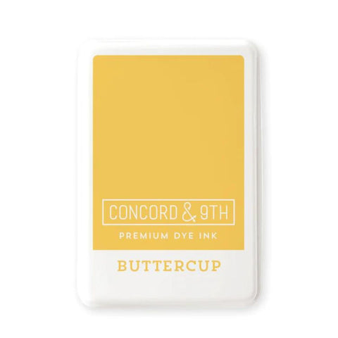 CONCORD & 9 TH: Premium Dye Ink Pad | Buttercup