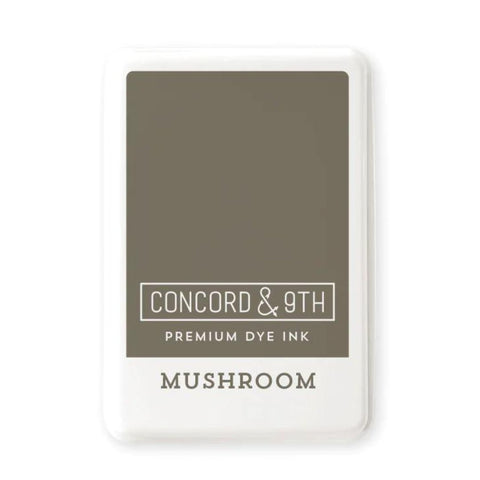 CONCORD & 9 TH: Premium Dye Ink Pad | Mushroom