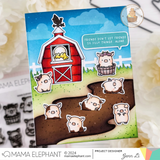 MAMA ELEPHANT: Little Agenda Farm | Stamp and Creative Cuts Bundle