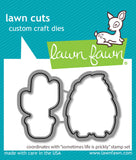 LAWN FAWN: Sometimes Life Is Prickly | Stamp & Lawn Cuts Die Bundle