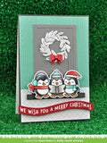 LAWN FAWN: Here We Go A-Waddling | Stamp, Die and Stencils Bundle