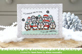 LAWN FAWN: Here We Go A-Waddling | Stamp, Die and Stencils Bundle
