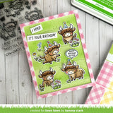 LAWN FAWN: Stamp, Die and Stencils Bundle | Highland Cows