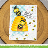 LAWN FAWN: Stamp |  Henry's Build a Sentiment | Honey Bee