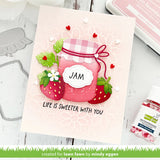 LAWN FAWN: Stamp |  Jam & Honey Sentiments