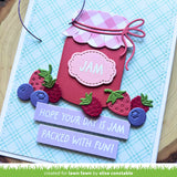 LAWN FAWN: Stamp |  Jam & Honey Sentiments