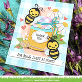 LAWN FAWN: Stamp |  Jam & Honey Sentiments