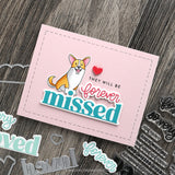 CONCORD & 9 th :  Loved and Missed | Stamp & Die Bundle