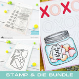 MAMA ELEPHANT:  Jar of Hearts | Stamp and Creative Cuts Bundle