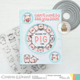 MAMA ELEPHANT: Little Pig Agenda | Stamp