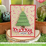 LAWN FAWN: Scripty Merry Outline Add-On | Lawn Cuts Die