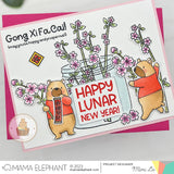 MAMA ELEPHANT:  Beary Good Day | Stamp and Creative Cuts Bundle