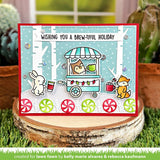 LAWN FAWN: Treat Cart Add-On | Coffee | Coloring Stencil