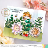 MAMA ELEPHANT:  More Blooms | Stamp and Creative Cuts Bundle