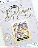 MAMA ELEPHANT: Swashy Birthday | Stamp & Die Bundle