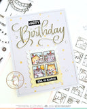 MAMA ELEPHANT: Swashy Birthday | Stamp & Die Bundle