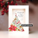PENNY BLACK : Up Goes The Tree | Stamp & Die Bundle