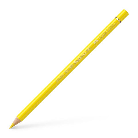 FABER CASTELL: Polychromos Colored Pencil (Light Chrome Yellow)