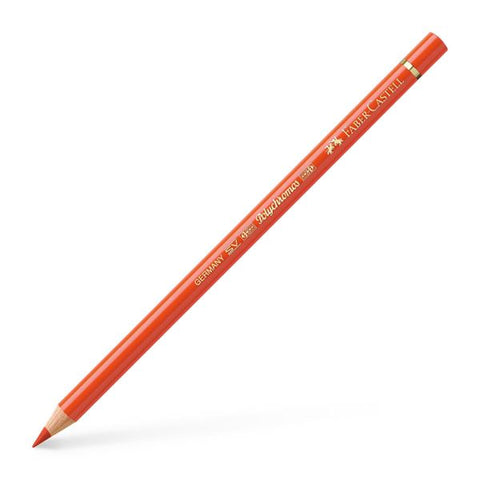 FABER CASTELL: Polychromos Colored Pencil (Dark Cadmium Orange)