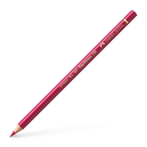 FABER CASTELL: Polychromos Colored Pencil (Pink Carmine)